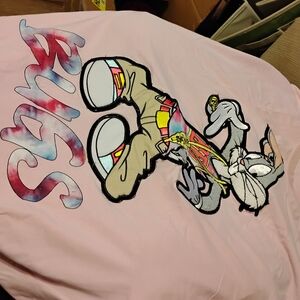 Pink Graphic Short Sleeve Tee